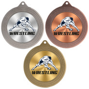 Wrestling 70mm Medal
