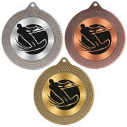 Water Skiing 70mm Medal