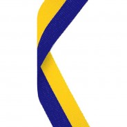 Blue and Yellow Ribbon
