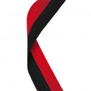 Black and Red Ribbon