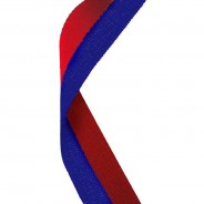 Blue and Red Ribbon