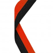 Black and Orange Ribbon