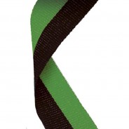 Black and Green Ribbon