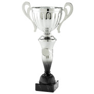 Burkett Trophy Cup - Black & Silver