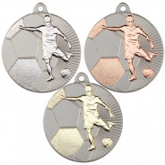 Football 'Two Colour' Medal