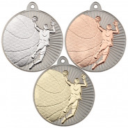 Basketball 'Two Colour' Medal