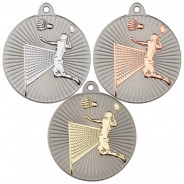 Badminton 'Two Colour' Medal