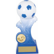 Nova Evolution Blue and White Football Award