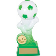 Nova Evolution Green and White Football Award