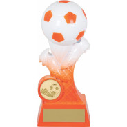 Nova Evolution Orange and White Football Award