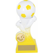 Nova Evolution Yellow and White Football Award