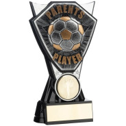 Two Tone Stand Silver and Black Football Parents Player