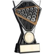 Two Tone Stand Snooker Triangle Silver and Black