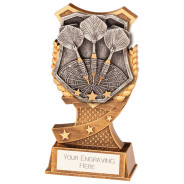 FREE Engraving 190mm Darts Trophy Cup trd Award TQ15099A 