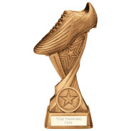 Volley Football Boot Award Antique Gold