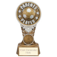 Ikon Tower Parents Player Award Antique Silver & Gold 
