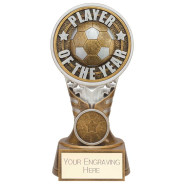 Ikon Tower Player of the Year Award Antique Silver & Gold 