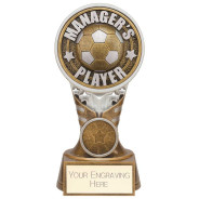 Ikon Tower Managers Player Award Antique Silver & Gold 