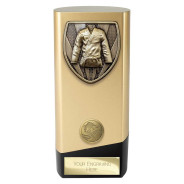 Prime Cobra Martial Arts Award Gold & Black