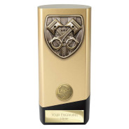 Prime Cobra Motorsport Piston Award Gold & Black