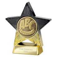 Superstar Spelling Award Black & Gold