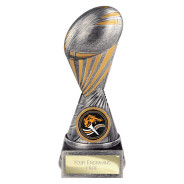 Digital Rugby Award Antique Silver & Gold