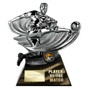 Power Strike Football Player of Match Gunmetal & Black