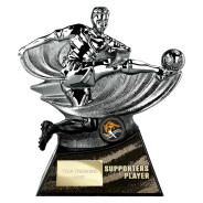 Power Strike Football Supporter Player Gunmetal & Black 