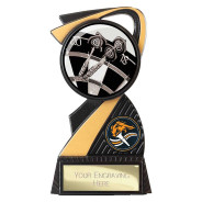 Mania Tower Darts Award Carbon Black & Gold