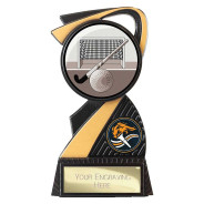 Mania Tower Hockey Award Carbon Black & Gold