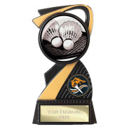 Mania Tower Badminton Award Carbon Black & Gold