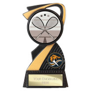 Mania Tower Squash Award Carbon Black & Gold