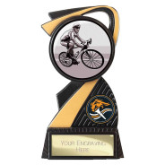 Mania Tower Cycling Award Carbon Black & Gold