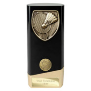 Prime Cobra Badminton Award Black & Gold 