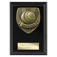 Cobra Plaque Lawn Bowls Award Epic Black
