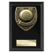 Cobra Plaque Pool Award Epic Black