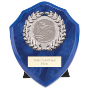 Reward Wreath Shield Azure Blue 