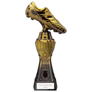 Fusion Viper Tower Football Boot Black & Gold 