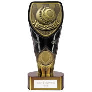 Fusion Cobra Lawn Bowls Award Black & Gold 