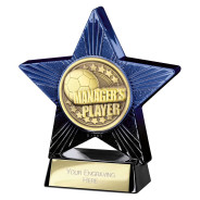 Superstar Managers Player Award Blue & Black
