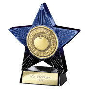 Superstar Head Teacher Award Blue & Black
