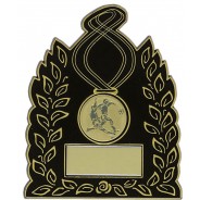 Black and Gold Budget Plaque