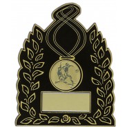 Black and Gold Budget Plaque