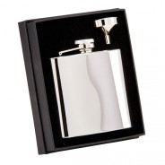The Grand Flask Polished Steel