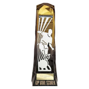 Shard Football Male Top Goal Scorer Gold & Carbon Black