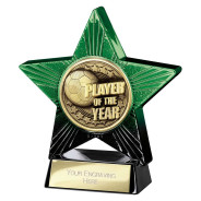 Superstar Player of Year Award Green & Black