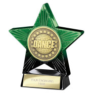 Superstar Dance Award Green & Black