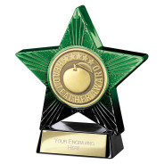 Superstar Head Teacher Award Green & Black