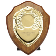 Reward Shield & Front Walnut & Gold 