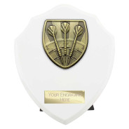 Cobra Shield Darts Award Arctic White